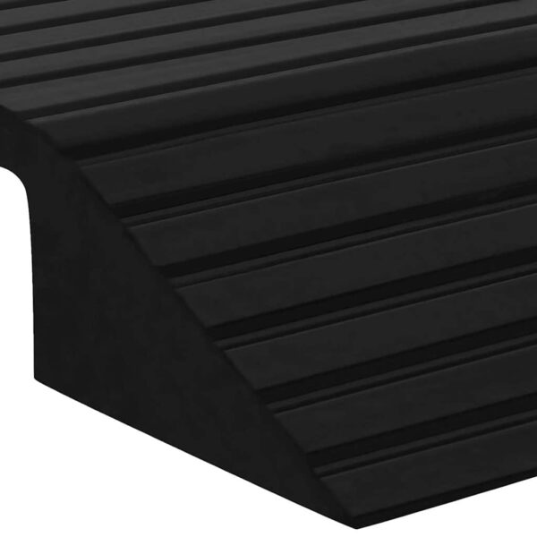 vidaXL Bridge Threshold Ramp 49x40x8 cm Rubber - Image 5