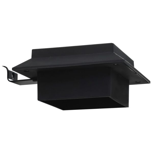 vidaXL Outdoor Solar Lamps 12 pcs LED Square 12 cm Black - Image 10