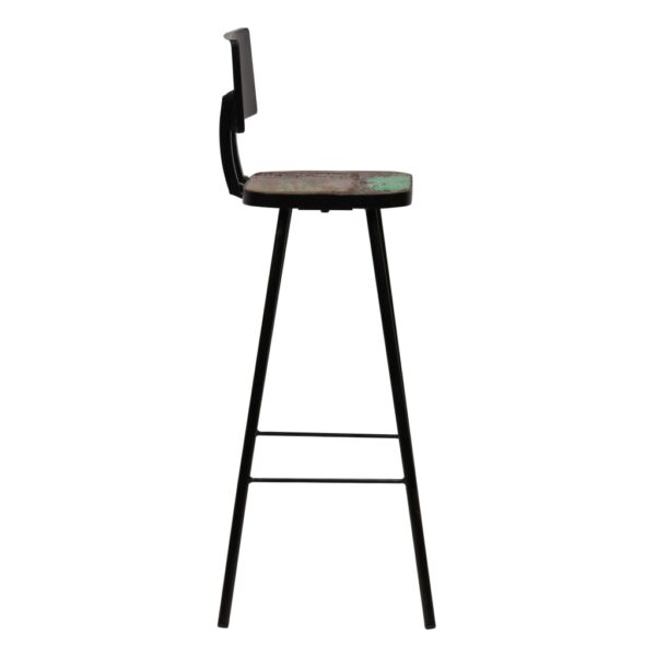 vidaXL Bar Set 7 Piece Solid Reclaimed Wood Multicolour - Image 10