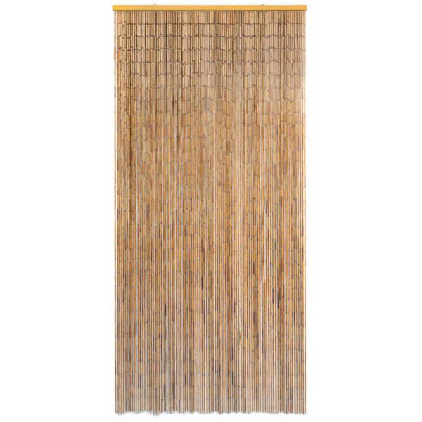 vidaXL Door Curtain Bamboo 90x200 cm - Image 2