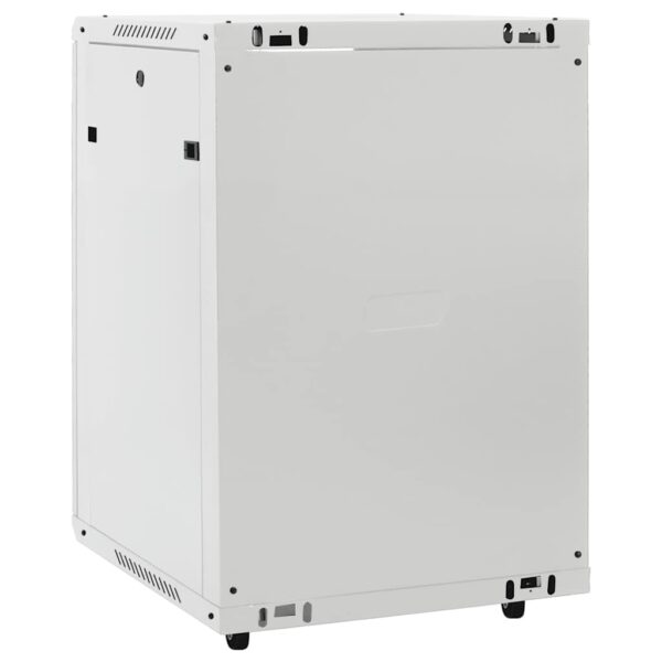 vidaXL 15U Network Cabinet with Swivel Feet 19" IP20 60x45x86 cm - Image 5