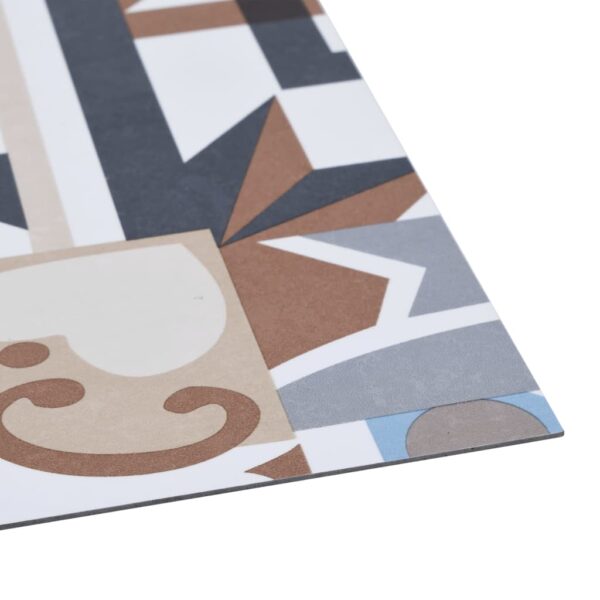vidaXL PVC Flooring Plank Self-adhesive 5.11 m² Mono Pattern - Image 4
