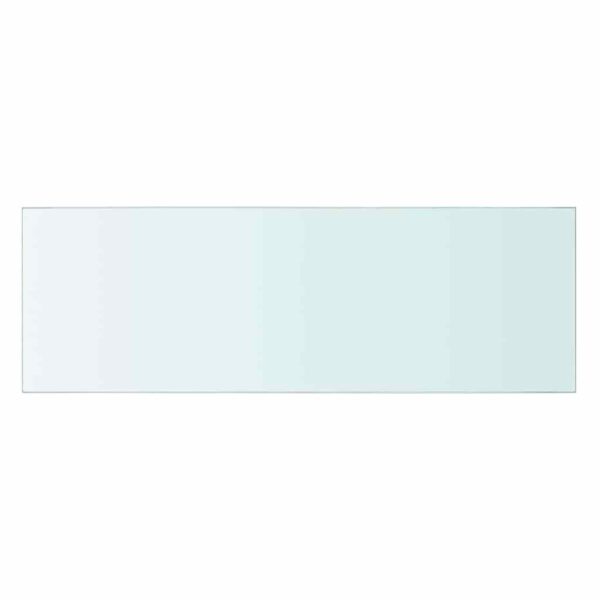 vidaXL Shelf Panel Glass Clear 60x20 cm - Image 2
