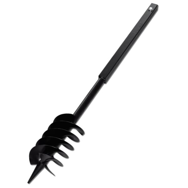 Ground Drill with Handle 150 mm with Extension Tube 9 m Steel - Image 4