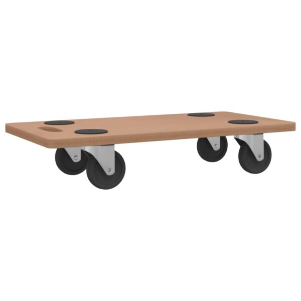 vidaXL Dolly Trolleys 6 pcs Rectangular Engineered Wood - Image 6