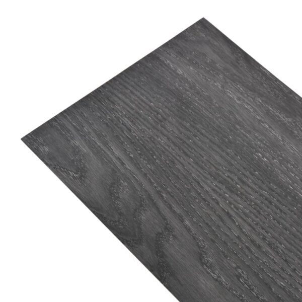 vidaXL Non Self-adhesive PVC Flooring Planks 5.26 m² 2 mm Black and White - Image 2