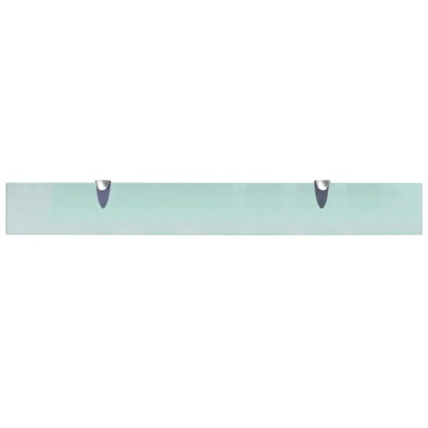vidaXL Floating Shelf Glass 80x10 cm 8 mm - Image 3