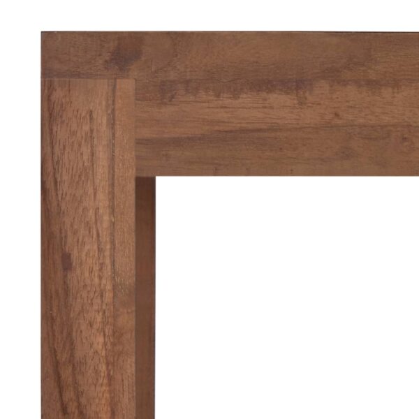 vidaXL Plant Stands 2 pcs 25x25x100 cm Solid Teak Wood - Image 5