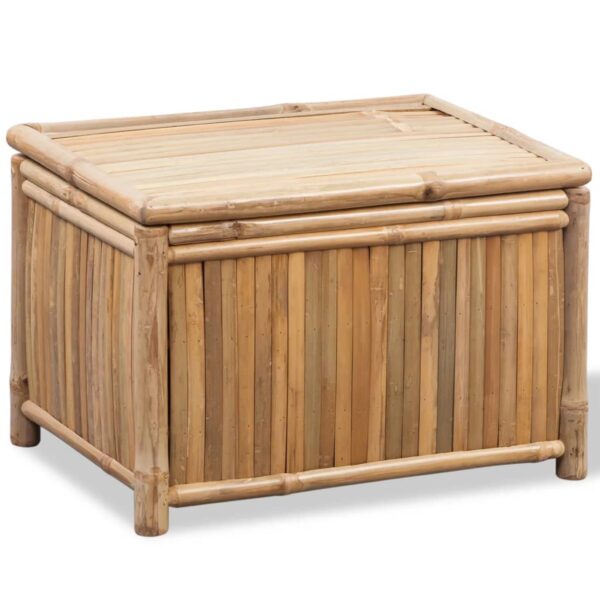 vidaXL Storage Boxes 3 pcs Bamboo - Image 4