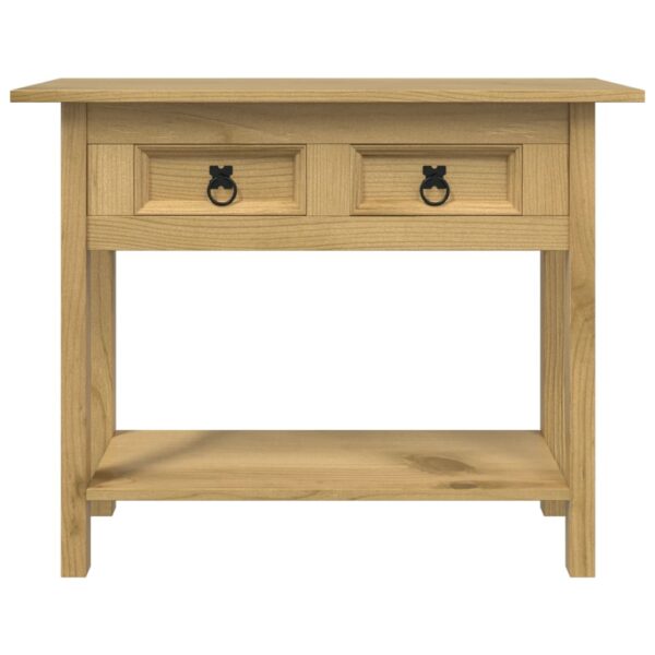 vidaXL Console Table Mexican Pine Corona Range 93x34.5x73 cm - Image 4
