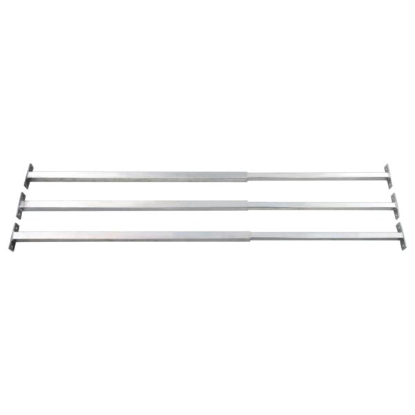 vidaXL Adjustable Security Window Bars 3 pcs 710-1200 mm - Image 4
