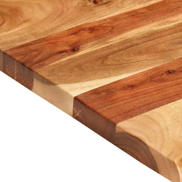 vidaXL Bathroom Vanity Top Solid Acacia Wood 100x52x3.8 cm - Image 5