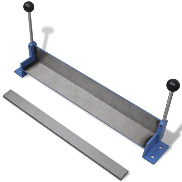 vidaXL Manually Operated Steel Plate Folding Machine 450 mm - Image 1