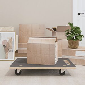 vidaXL Transport Trolleys 2 pcs Rectangular 80x55x11.5 cm 250 kg