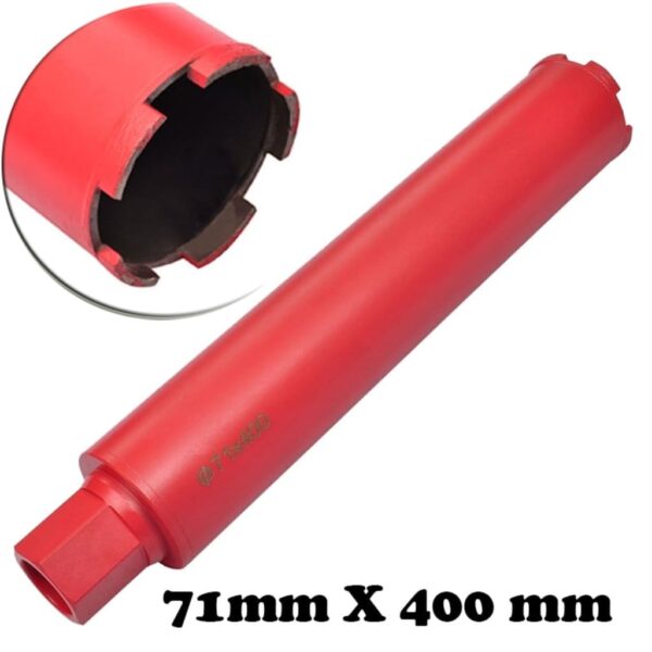 vidaXL Dry and Wet Diamond Core Drill Bit 71 x 400 mm - Image 4