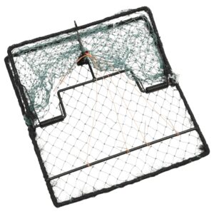 vidaXL Bird Trap Green 34x32 cm Steel