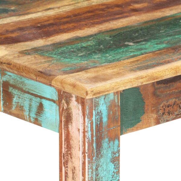vidaXL Dining Table Solid Reclaimed Wood 140x70x76 cm - Image 5