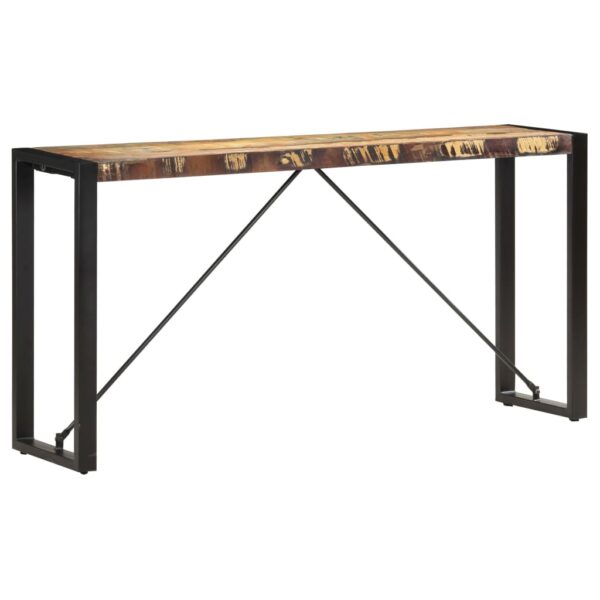 vidaXL Console Table 150x35x76 cm Solid Reclaimed Wood - Image 10