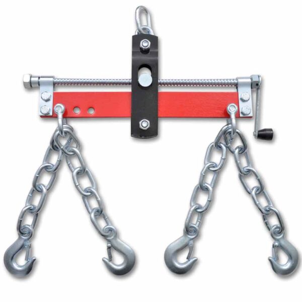vidaXL Engine Leveller with Handle 900 kg for Shop Crane - Image 2