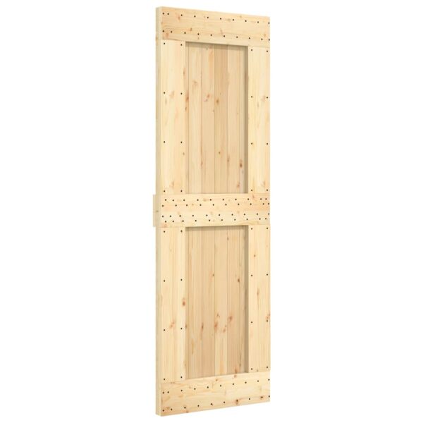 vidaXL Door NARVIK 70x210 cm Solid Wood Pine - Image 2
