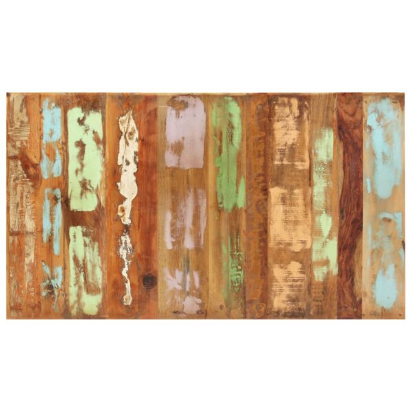 vidaXL Dining Table Solid Reclaimed Wood 160x80x76 cm - Image 4