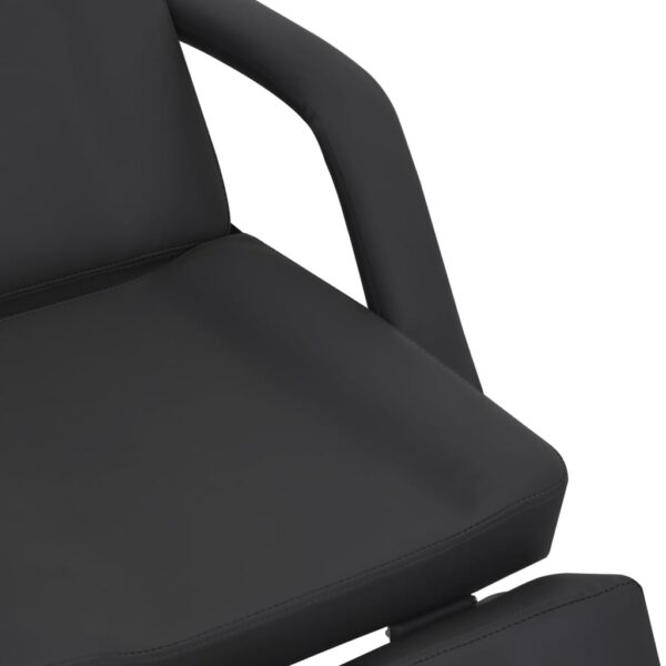 vidaXL Beauty Treatment Chair Faux Leather Black 180x62x78 cm - Image 7