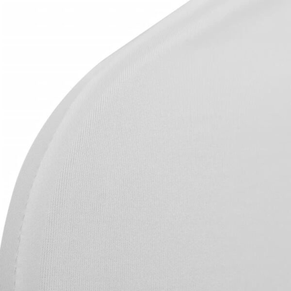 vidaXL 100 pcs Stretch Chair Covers White - Image 6