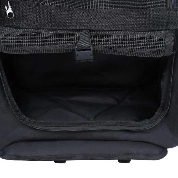 vidaXL Foldable Multipurpose Pet Trolley Black - Image 6