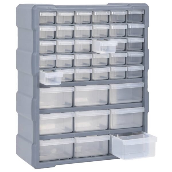 vidaXL Multi-drawer Organiser with 39 Drawers 38x16x47 cm - Image 5