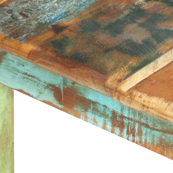 vidaXL Dining Table Solid Reclaimed Wood 160x80x76 cm - Image 6