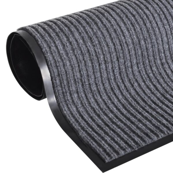 Grey PVC Door Mat 120 x 180 cm - Image 2