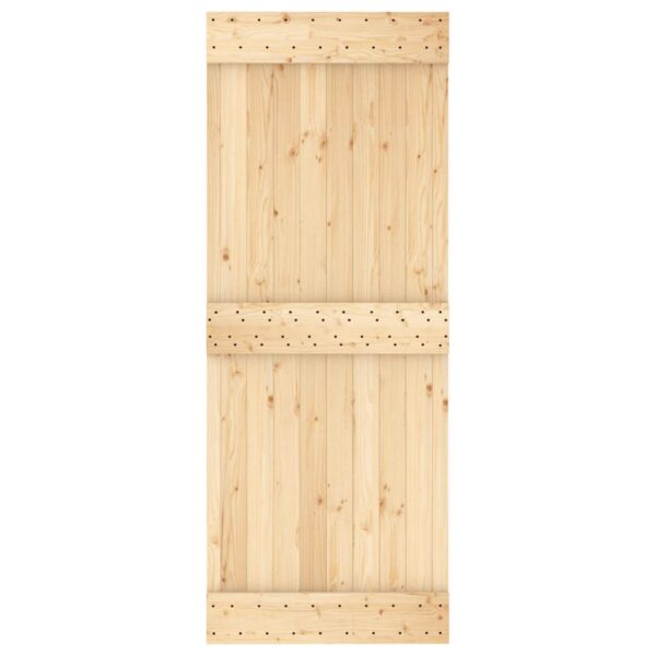 vidaXL Door NARVIK 80x210 cm Solid Wood Pine - Image 5
