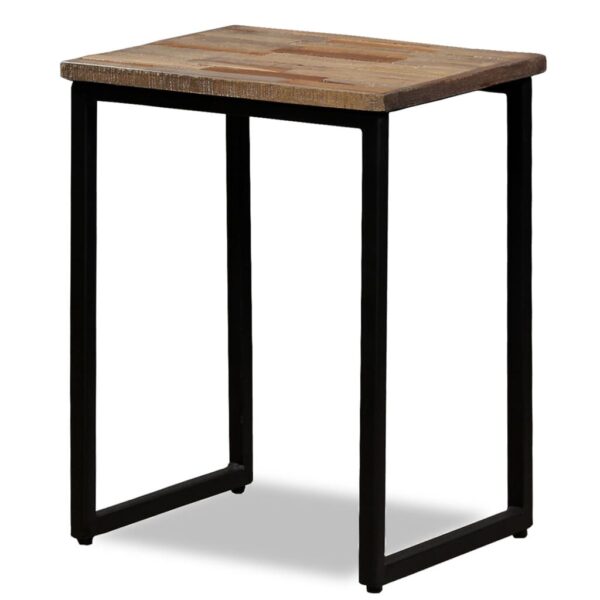 vidaXL 3 Piece Nesting Coffee Table Set Solid Reclaimed Teak - Image 4