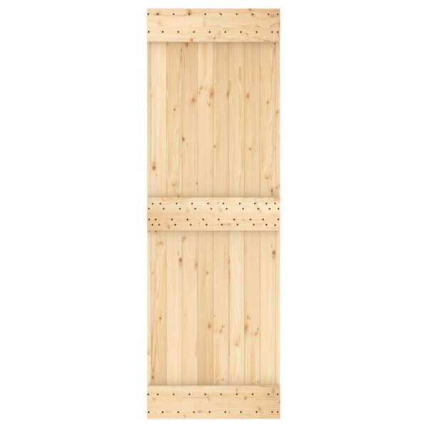 vidaXL Door NARVIK 70x210 cm Solid Wood Pine - Image 5