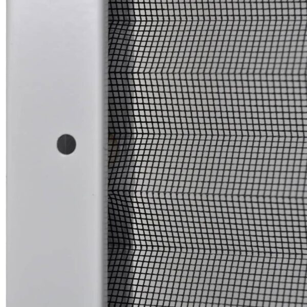 vidaXL Plisse Insect Screen for Windows Aluminium 60x80 cm with Shade - Image 8