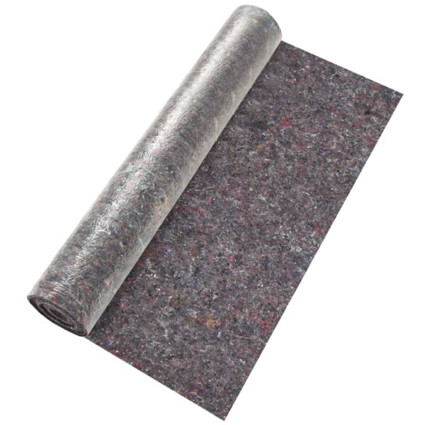 vidaXL Non-slip Painter Fleece 2 pcs 50 m 180 g/m² Grey - Image 3