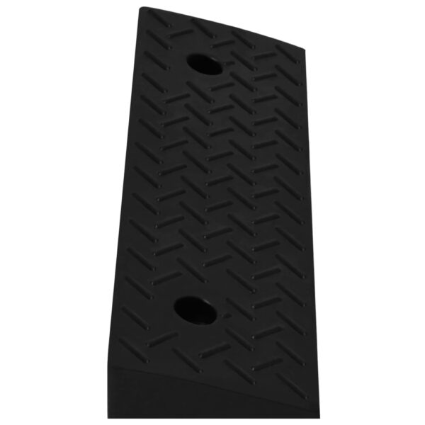 vidaXL Kerb Ramps 2 pcs 50x17.5x5 cm Rubber - Image 4