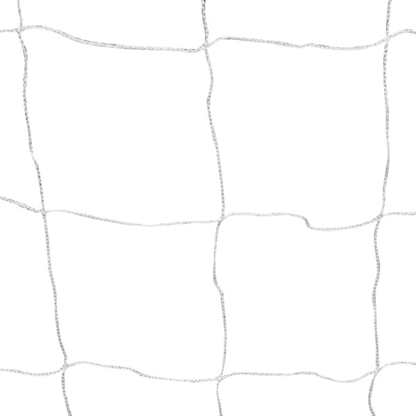 vidaXL Football Goal Nets Steel 2 pcs 240x90x150 cm - Image 5