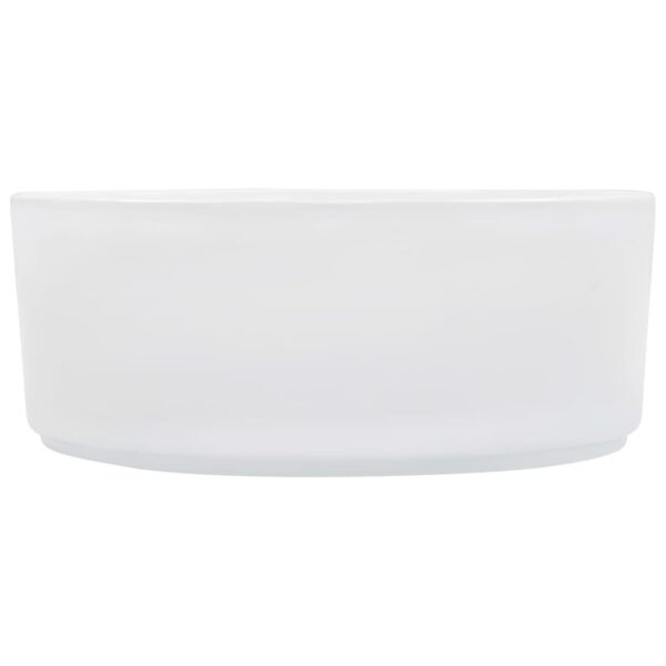 vidaXL Wash Basin 36x14 cm Ceramic White - Image 4
