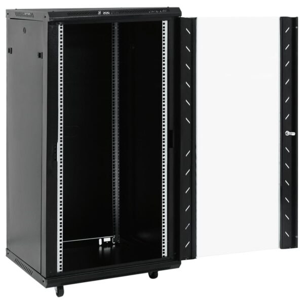 vidaXL 22U Network Cabinet with Swivel Feet 19" IP20 60x60x120 cm - Image 2