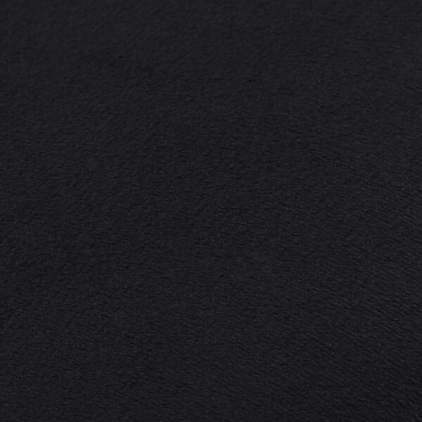vidaXL Stool Black and Gold Velvet 28 x 36 cm - Image 2