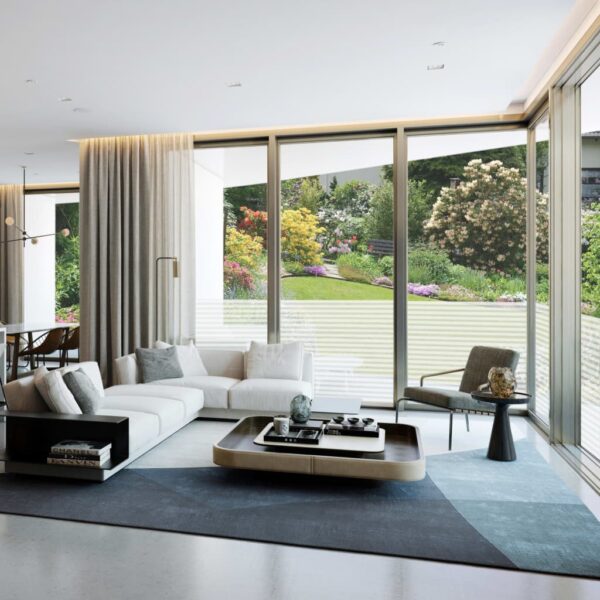 vidaXL Window Film Frosted Stripes Design 0,9x10 m PVC - Image 7