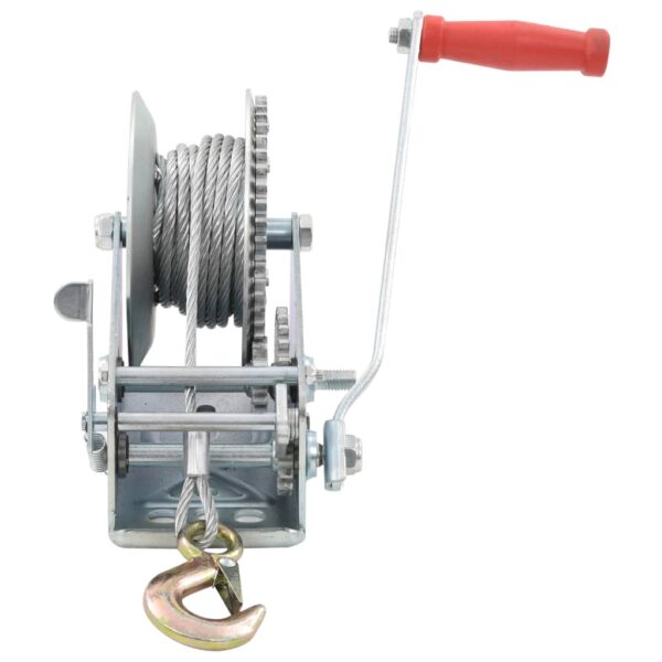 vidaXL Hand Winch 1360 kg - Image 2
