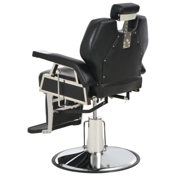 vidaXL Barber Chair Black 72x68x98 cm Faux Leather - Image 4