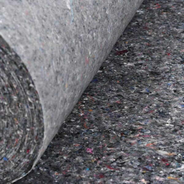 vidaXL Non-slip Painter Fleece 50 m 280 g/m² Grey - Image 5