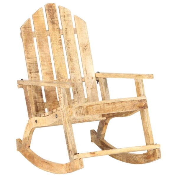 vidaXL Garden Rocking Chair Solid Mango Wood - Image 10