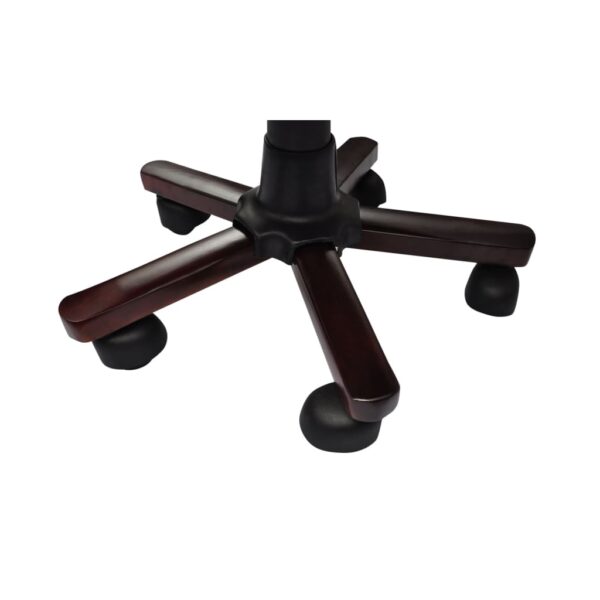 vidaXL Swivel Office Chair Brown - Image 4