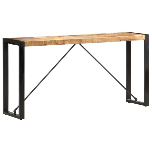 vidaXL Console Table 150x35x76 cm Solid Mango Wood - Image 1