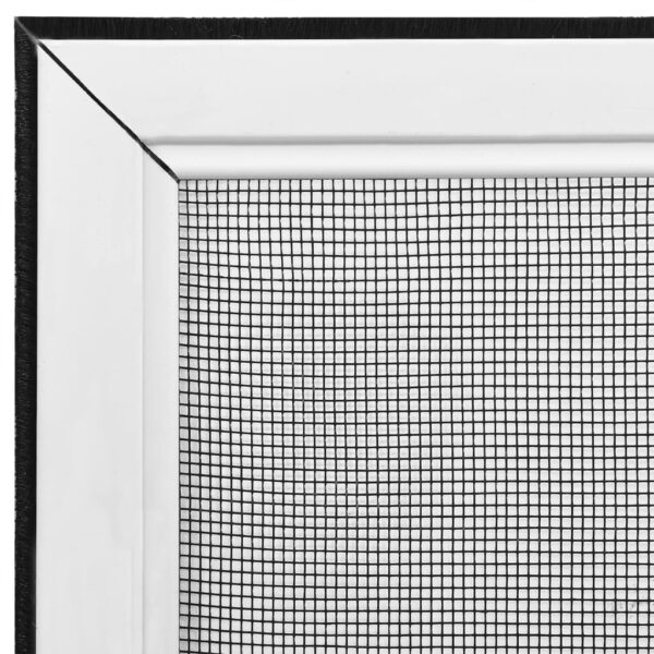 vidaXL Extendable Insect Screen for Windows White (75-143)x50 cm - Image 9