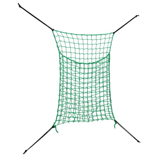 vidaXL Hay Nets 2 pcs Rectangular 0.9x1 m PP - Image 2